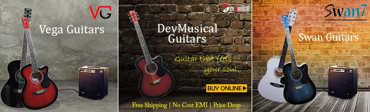 Buy Electric, Acoustic, Classical Guitars on DevMusical
