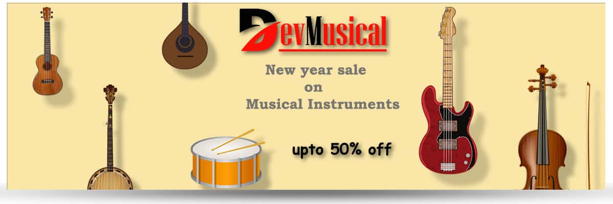 New Year Sale 2021 on Musical Instruments