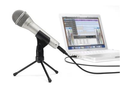 Samson Usb Microphone Q1U-Usb Dynamic Mic W stand Cakewalk