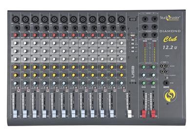 Studiomaster Multi Purpose Mixer  Dc 12 2 U