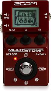 Zoom MS-60B Multi stomp Bass Effect Pedal