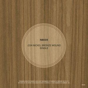DAddario NB034 Nickel Bronze Wound Acoustic Guitar String