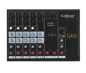 Studiomaster  Min Mixer  Cub 6