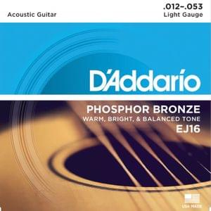 D Addario EJ16 80 20 Bronze Extra Light Acoustic Strings