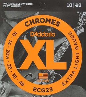 D Addario ECG23 Chrome Extra Light Electric Guitar Strings