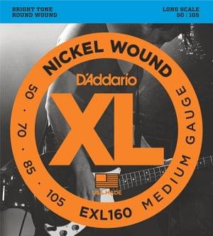 DAddario EXL160 Set Bass XL String 50 105 Long Scale
