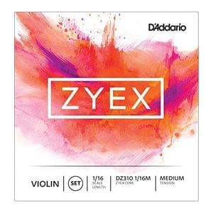 DAddario Zyex DZ310 Violin String Set 1 16 Scale