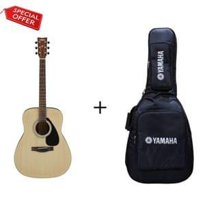 Yamaha F280 Natural Acoustic Guitar with Gig Bag Combo Package
