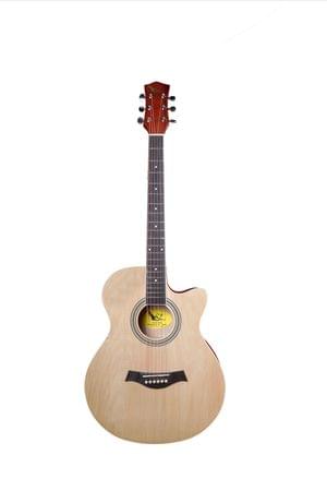 Swan7 40C Maven Series Spruce Wood Natural Glossy Acoustic Guitar